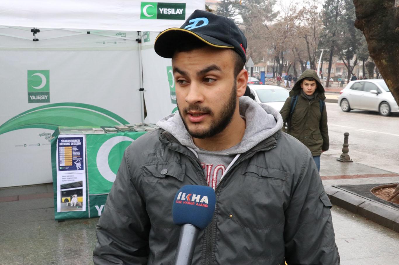 "Uyuşturucu kullanımının neredeyse tamamında ilk adım sigaradır" "Uyuşturucu kullanımının neredeyse tamamında ilk adım sigaradır"